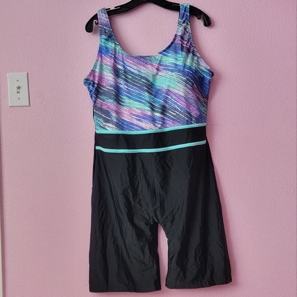 Aquatard Unitard Swimsuit/ XXXL. - Picture 1 of 8